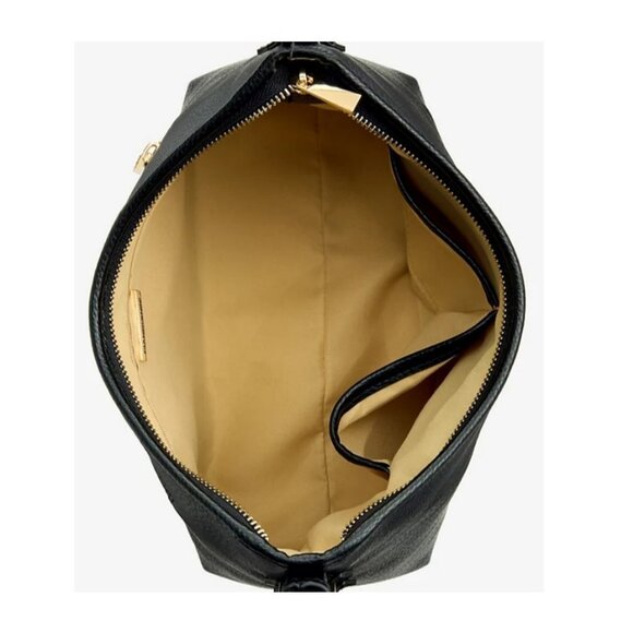 GIANI BERNINI Pebbled Soft medium women's shoulder crossbody bag - Black NEW! - Picture 15 of 16